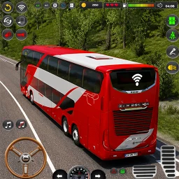 Real US Bus Driving_ Bus Game simgesi